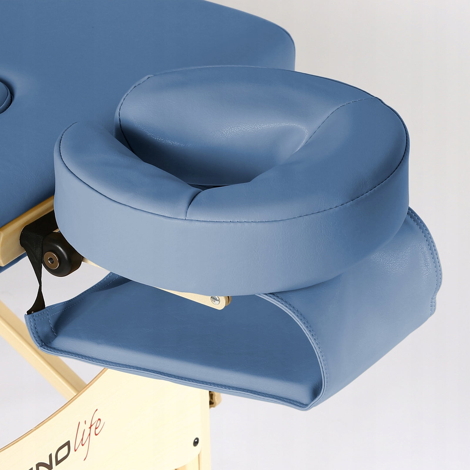 TABLE MASSAGE BED FOLDING WOOD PORTABLE ESPIRIT 70 CM BLUE Frame material wood
