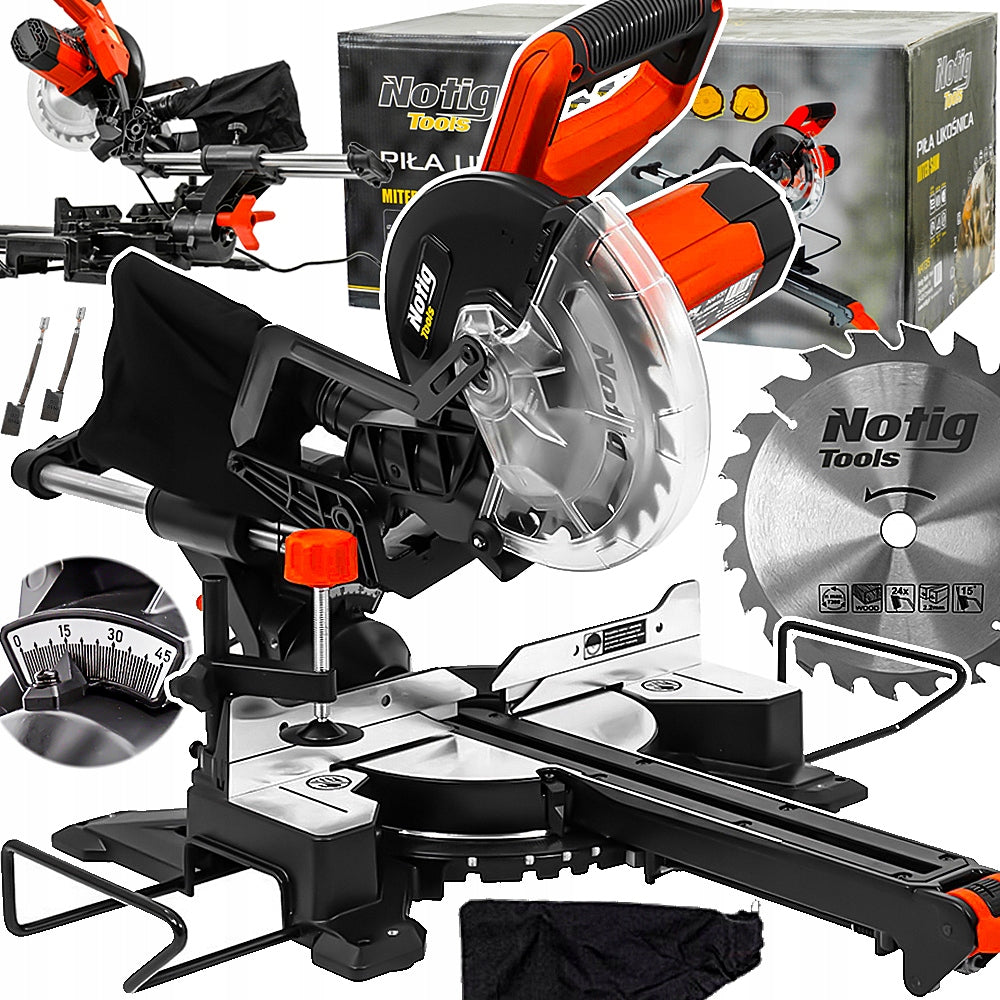 TABLE MITER SAW 210mm WITH FEED BEVEL CUTTER 2000W