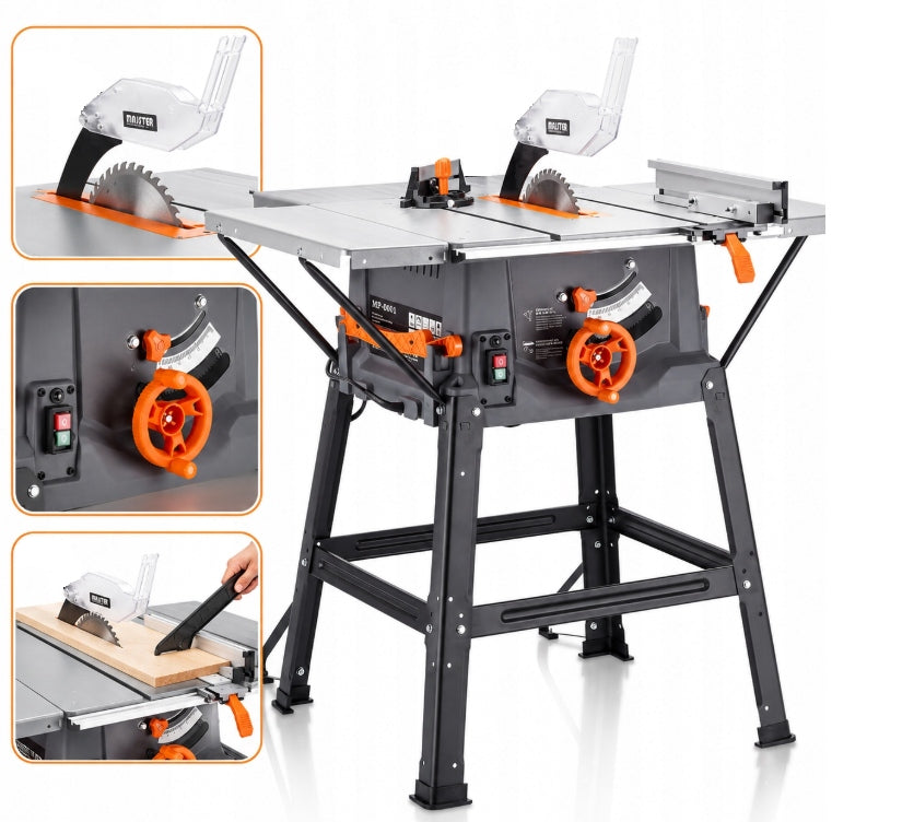 TABLE SAW WOOD CUTTER COUNTRY POWER 3400W SOFT START