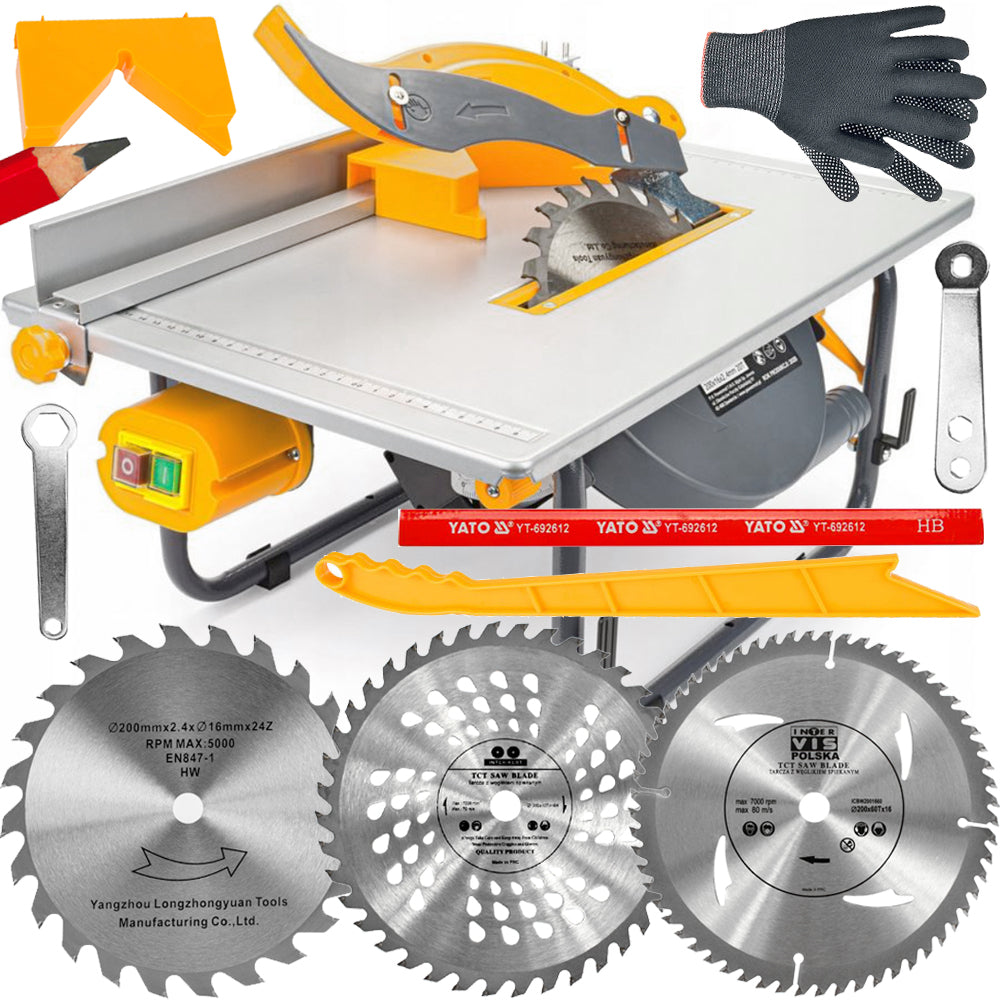 TABLE SAW WOOD CUTTING SAW CIRCULAR 3 DISCS 24/40/60