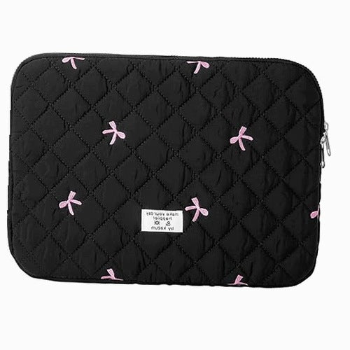 TABLET CASE 15 INCHES KAWAII NYLON EMBROIDERY FOR GIRL SCHOOL