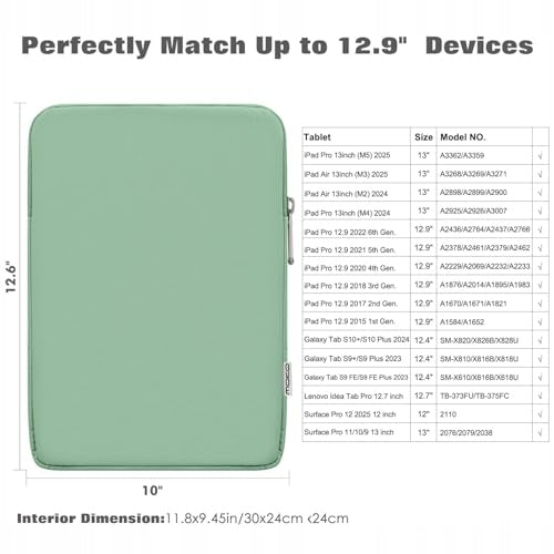 TABLET COVER 13 INCHES IPAD AIR PRO GALAXY TAB for home gift Manufacturer code Bez marki