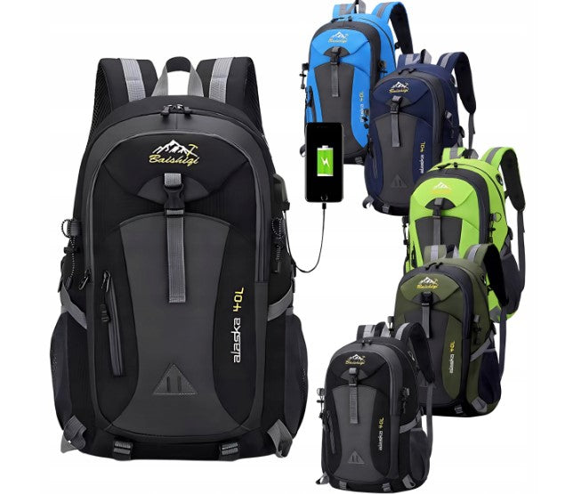 TACTICAL BACKPACK WATERPROOF HIKING 40L SCHOOL MULTIFUNCTIONAL Packaging status original