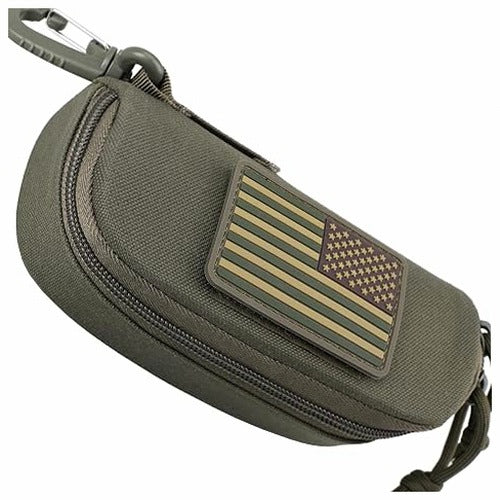 TACTICAL HARD GLASSES CASE MOLLE EDC SACHET STRAP FOR HOME