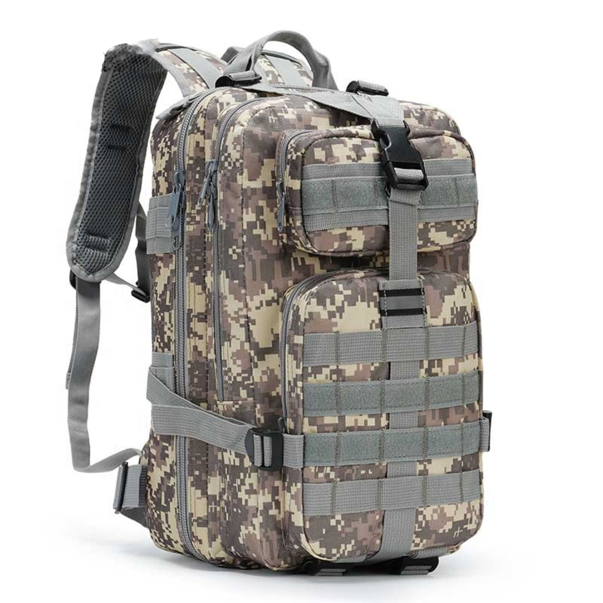 TACTICAL SURVIVAL HIKING BACKPACK 35L KHAKI Brand no brand