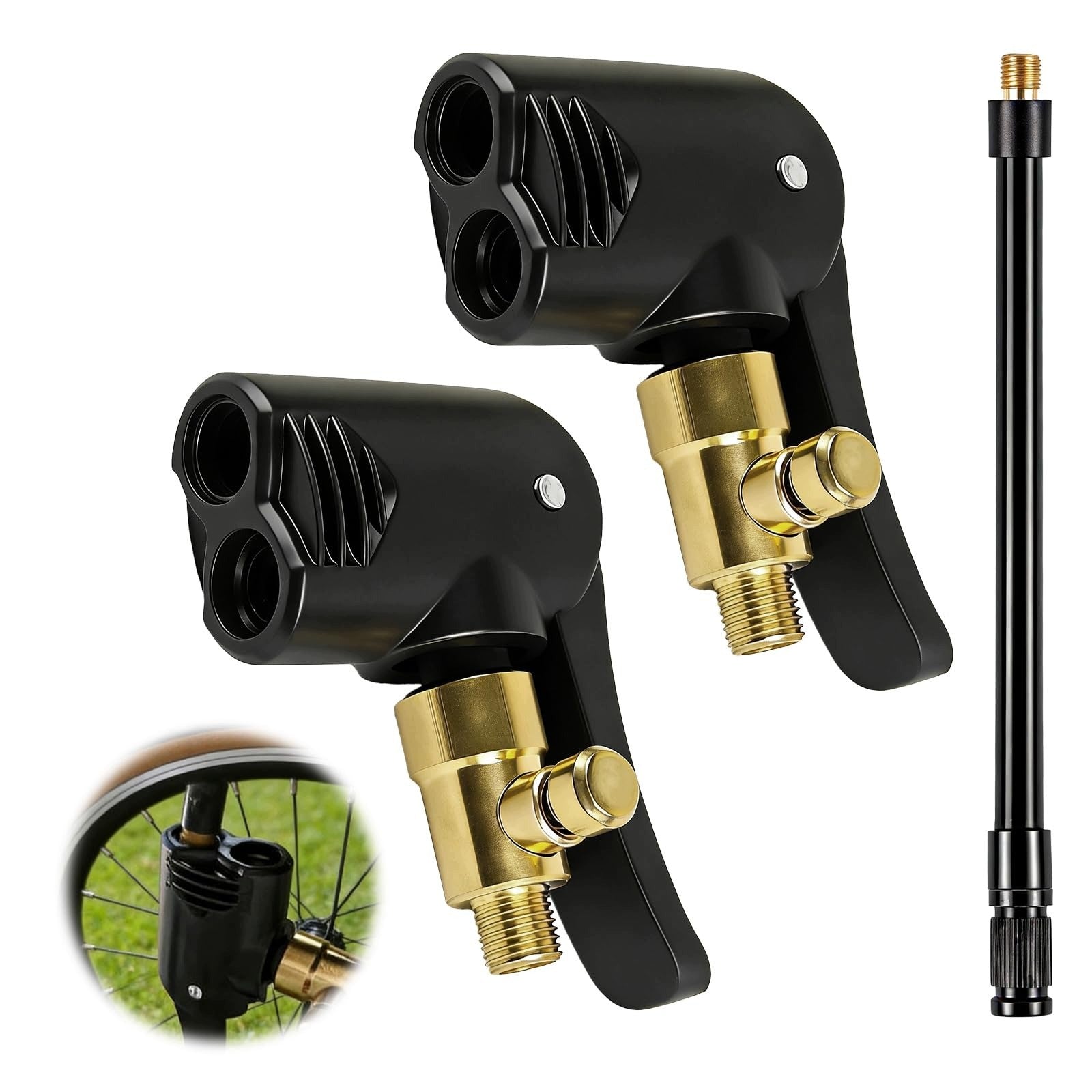 TAIXING VALVE ADAPTER PRESTA BRASS TIP FOR TIRE INFLATION