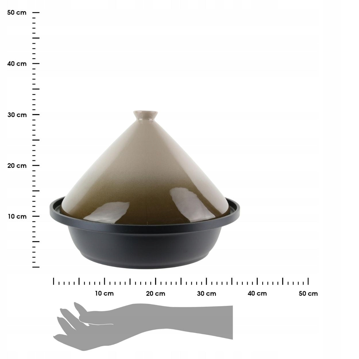 TAJINE pot tagine for stewing meats 30cm for CERAMIC INDUCTION Brand no brand