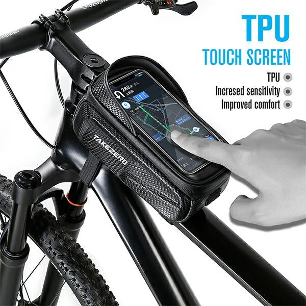 TAKEZERO BICYCLE CASE/HANDLE TZ01 frame pouch black Manufacturer code MS33