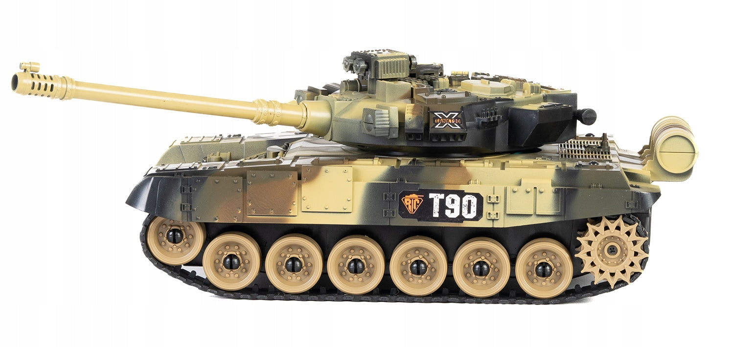 TANK REMOTE CONTROLLED ON REMOTE CONTROL RC LIGHT SOUND MOVING BARREL Manufacturer code CZOŁG ZDALNIE STEROWANY