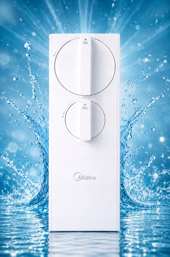 TANKLESS MIDEA 800GPD REVERSE OSMOSIS SYSTEM AND FLEXIBLE BATTERY Brand Ari