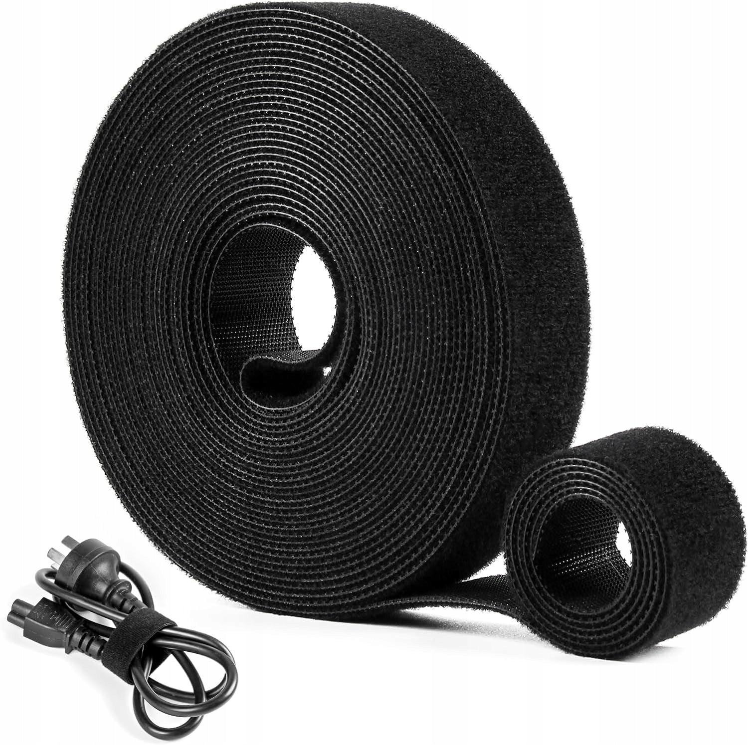 TAPE Band Clamp Velcro Cable Organizer Reusable Fastening 10mm 5M