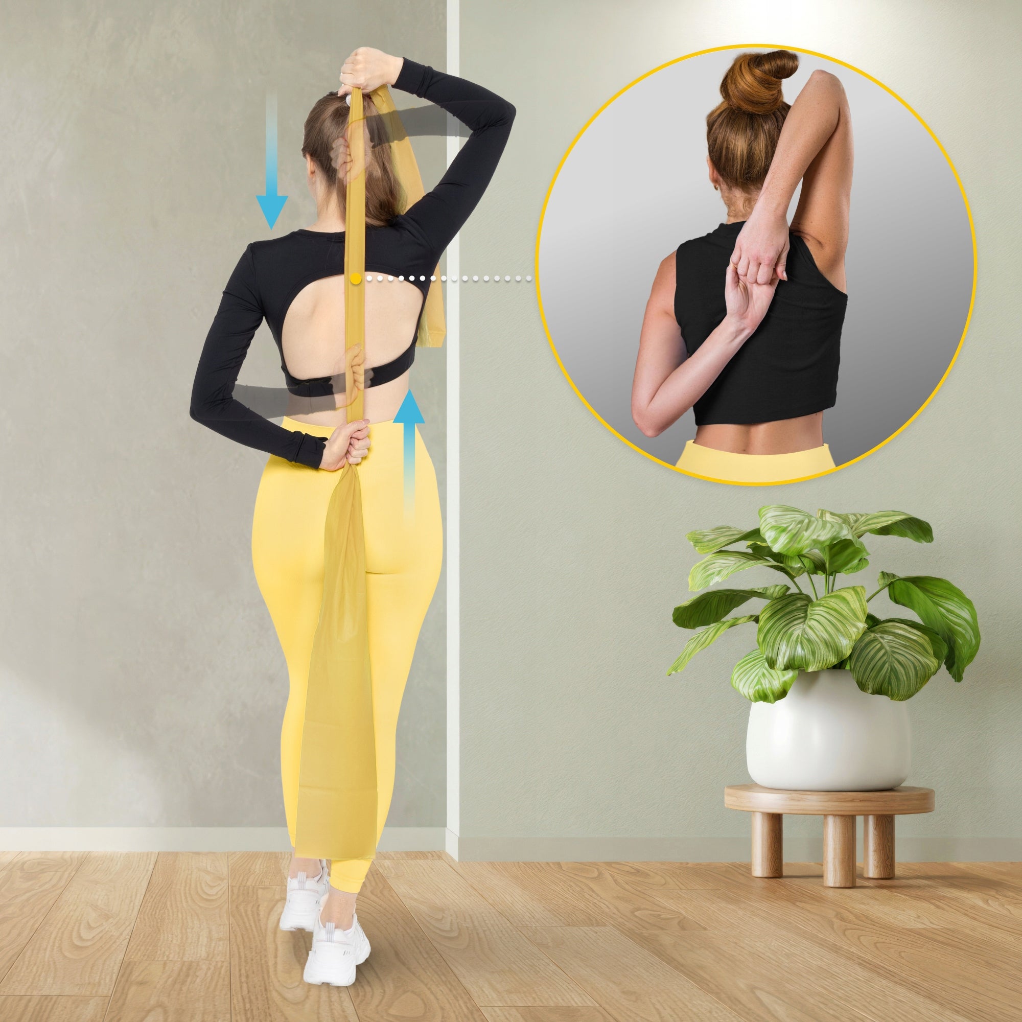 TAPE REHABILITATION RUBBER FOR FLAT BAND EXERCISES 2M RESISTANCE VERY STRONG 7/7 Model Guma do ćwiczeń rehabilitacyjnych FLAT BAND 2M