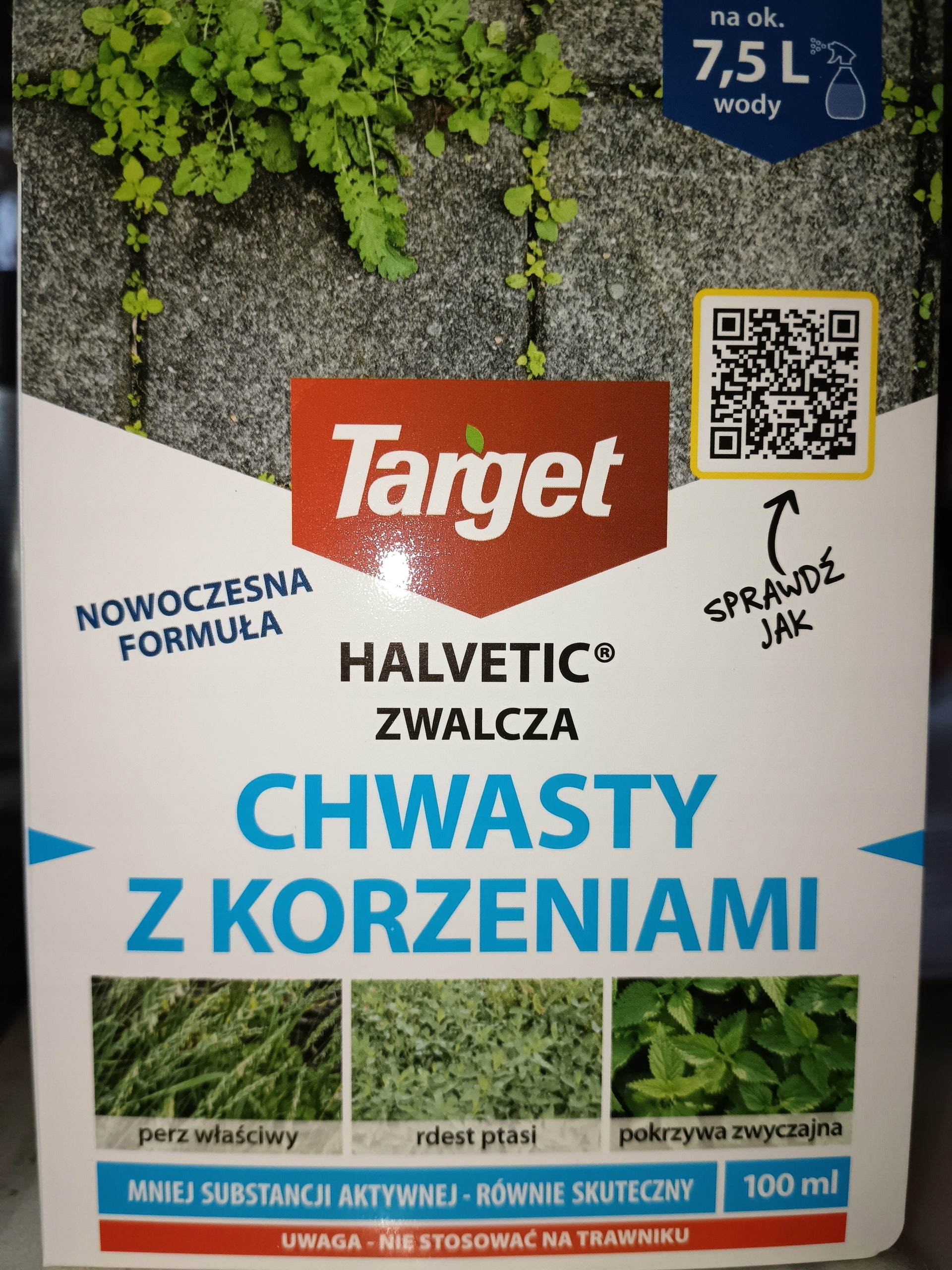 TARGET Halvetic 100ml - fights weeds with roots on 8L of water Manufacturer Target
