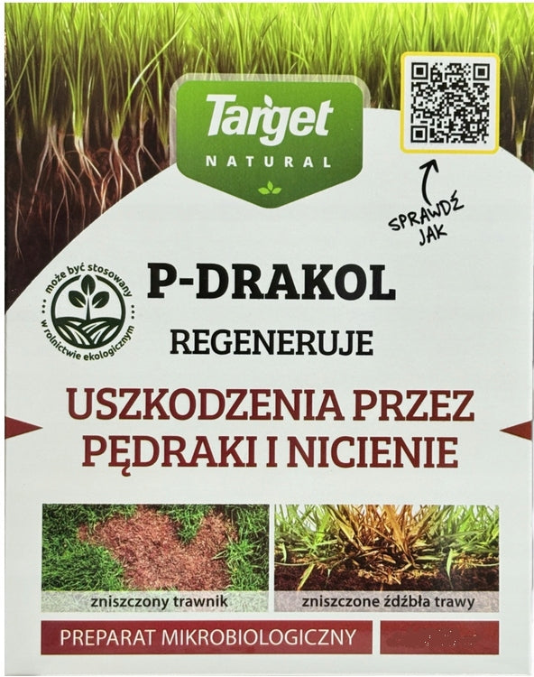 TARGET P-DRAKOL 20g NEMATODES SHRUBS SWELLING WIRE PESTS SOIL Manufacturer Target