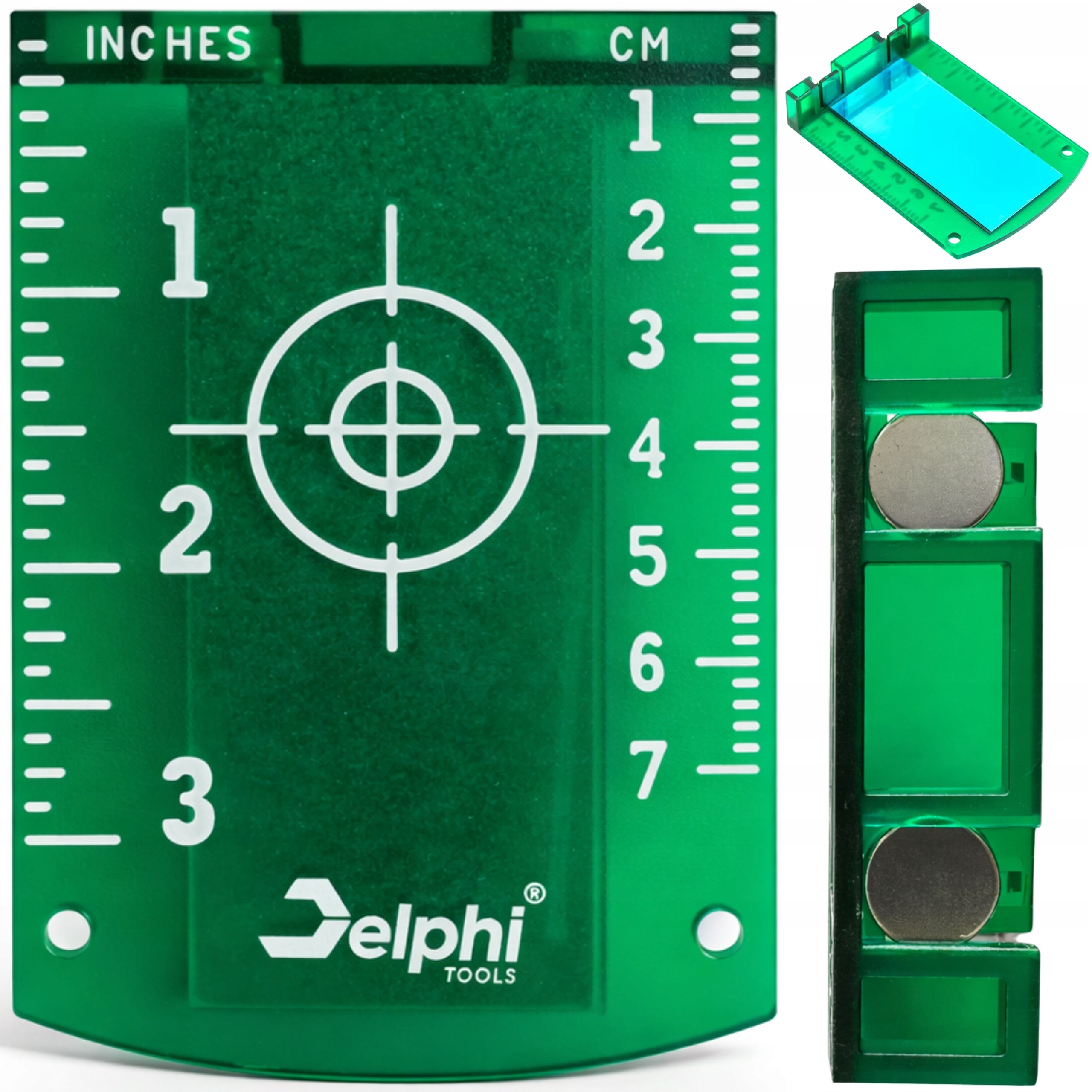 TARGETING DISC FOR CROSS LASER LEVEL GREEN MAGNETIC PLATE
