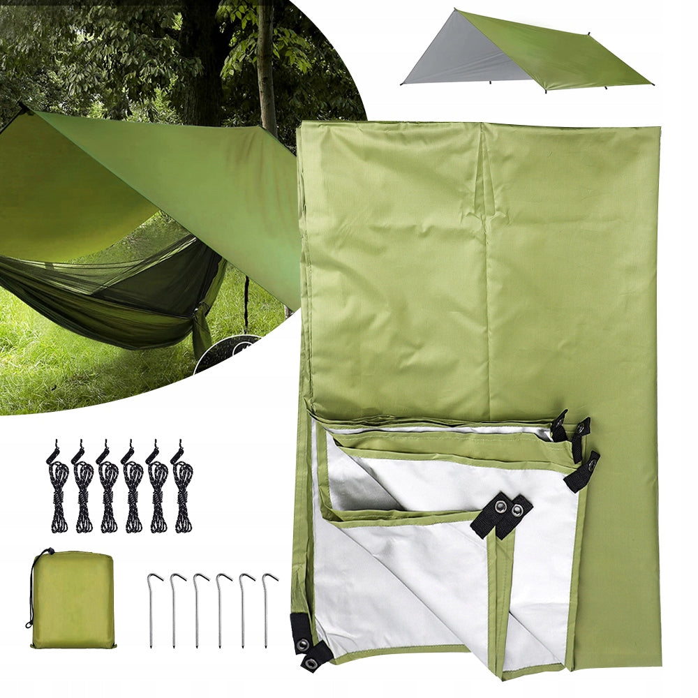 TARP WATERPROOF TARPAULIN 3 M, ULTRA-LIGHT TENT TARPAULIN, FOR CAMPING