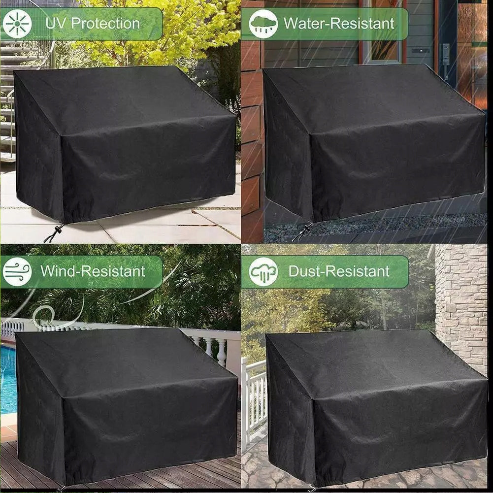 TARPAULIN PROTECTIVE COVER FOR GARDEN SOFA WATERPROOF Length 134 cm