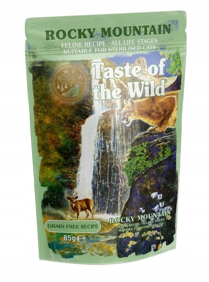 TASTE OF THE WILD Rocky Mountain PIECES IN SAUCE 85G