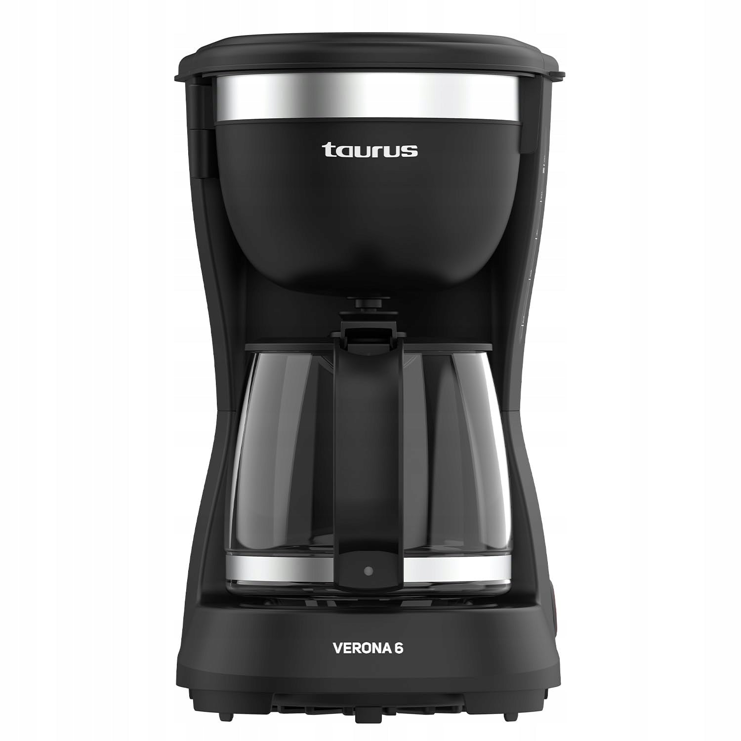 TAURUS Verona Coffee Maker 6 600W 600ml Intense Black Aroma