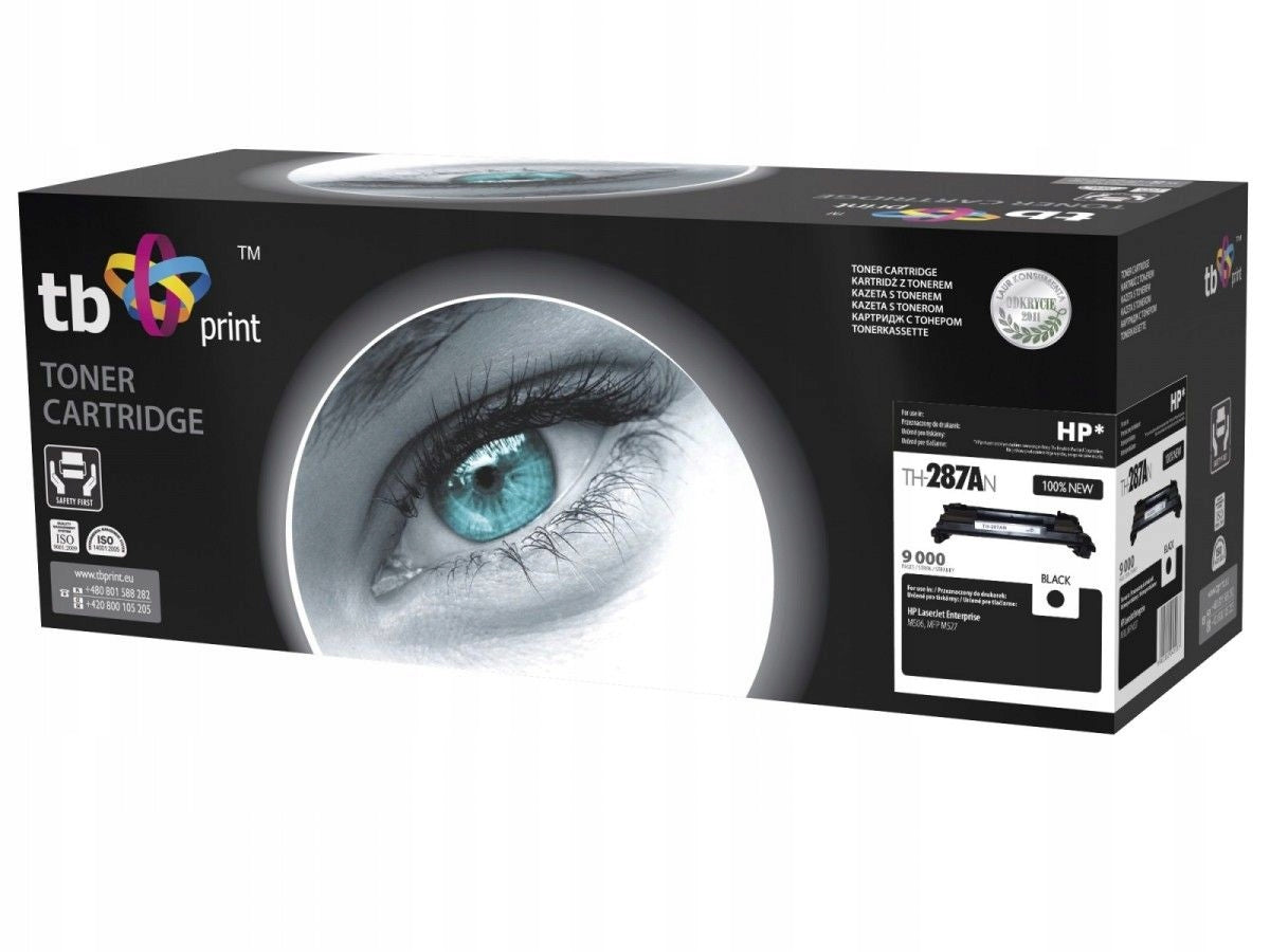 TB PRINT Toner cartridge for HP CF287A LJ M506 BK TH-287AN 100% new Manufacturer TB Print
