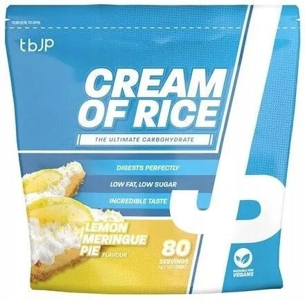 TBJP Cream of Rice, Lemon Maringue Pie - - sugar-free rice gruel