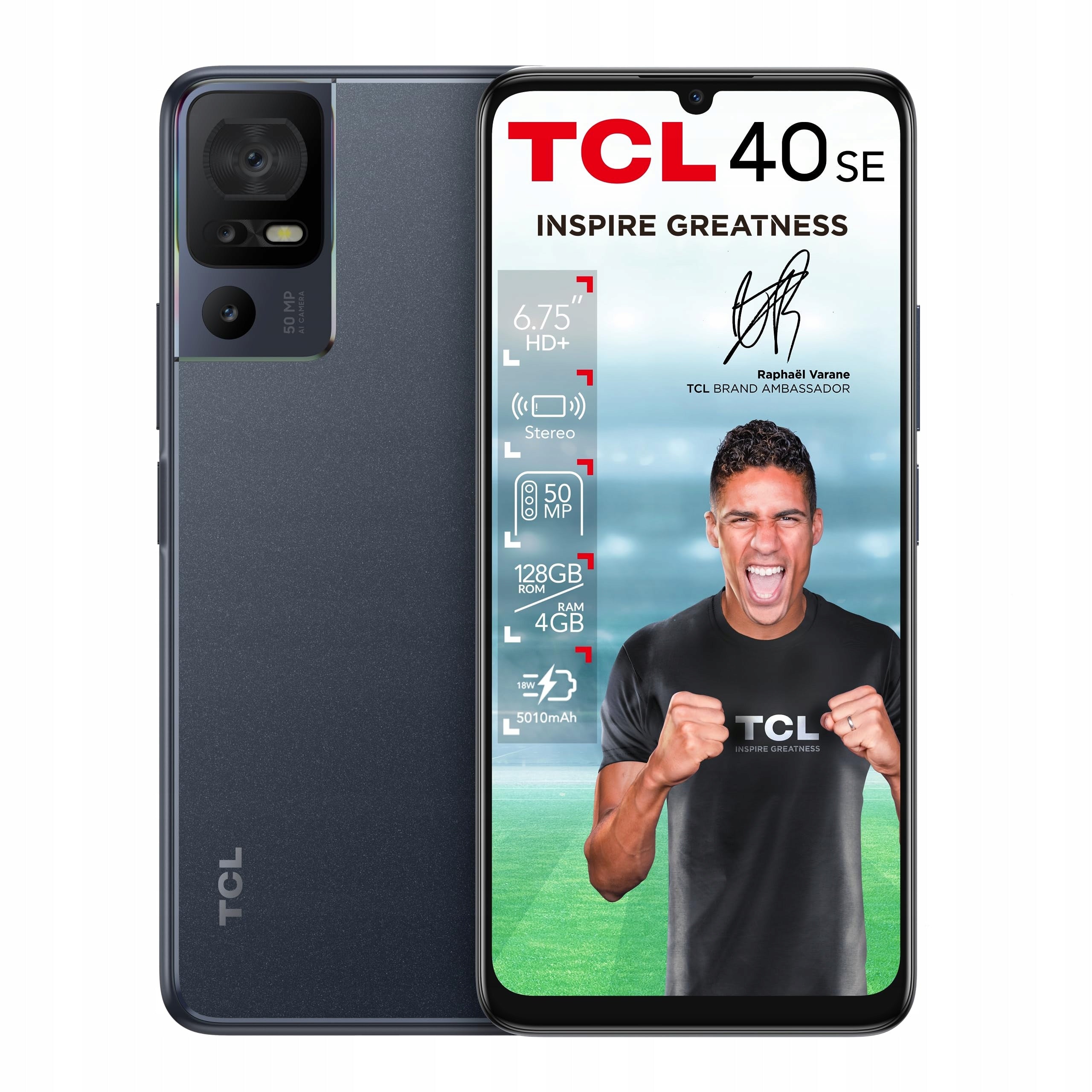 TCL 40 SE 256GB Dark Gray