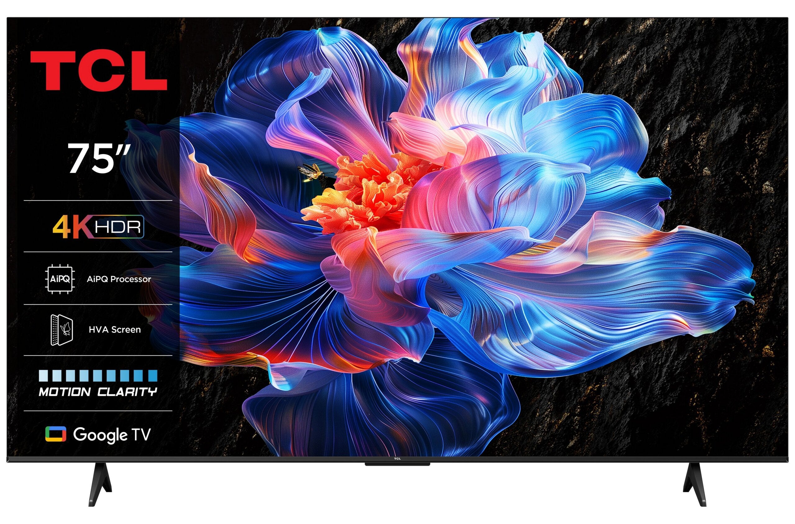 TCL 75V6C 75" LED 4K UHD Google TV Dolby Atmos HDMI 2.1 TV type LED