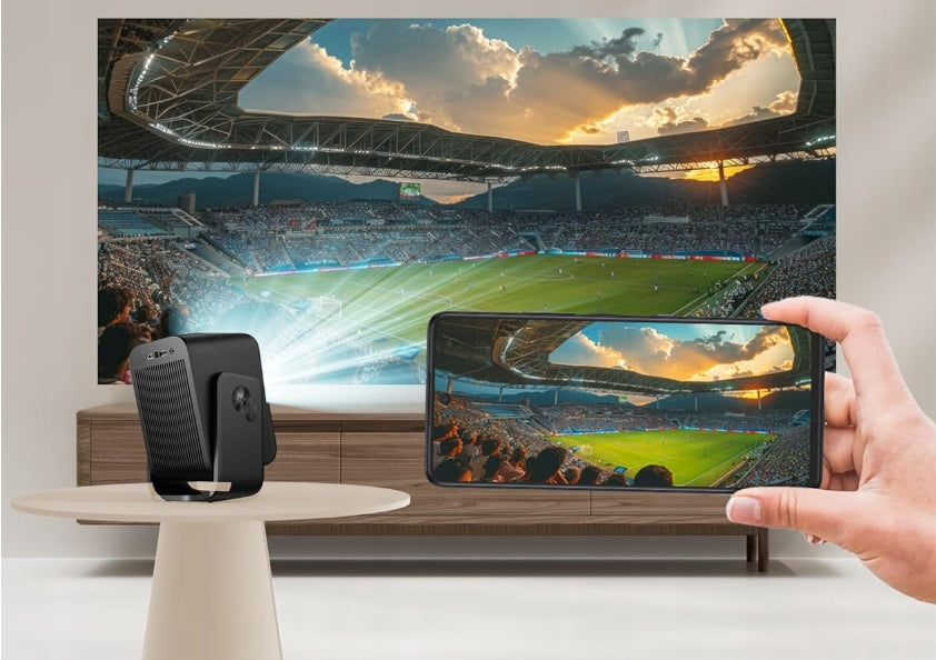 TCL C1 GTV FHD Netflix WiFi Bluetooth Dolby Audio Portable Projector Manufacturer code C10L3F-3ALCGB11