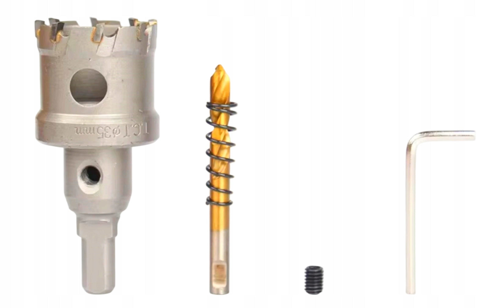 TCT WIDIA 10pcs set Carbide hole saw 16-53mm for metal,stainless steel iron Packaging status original