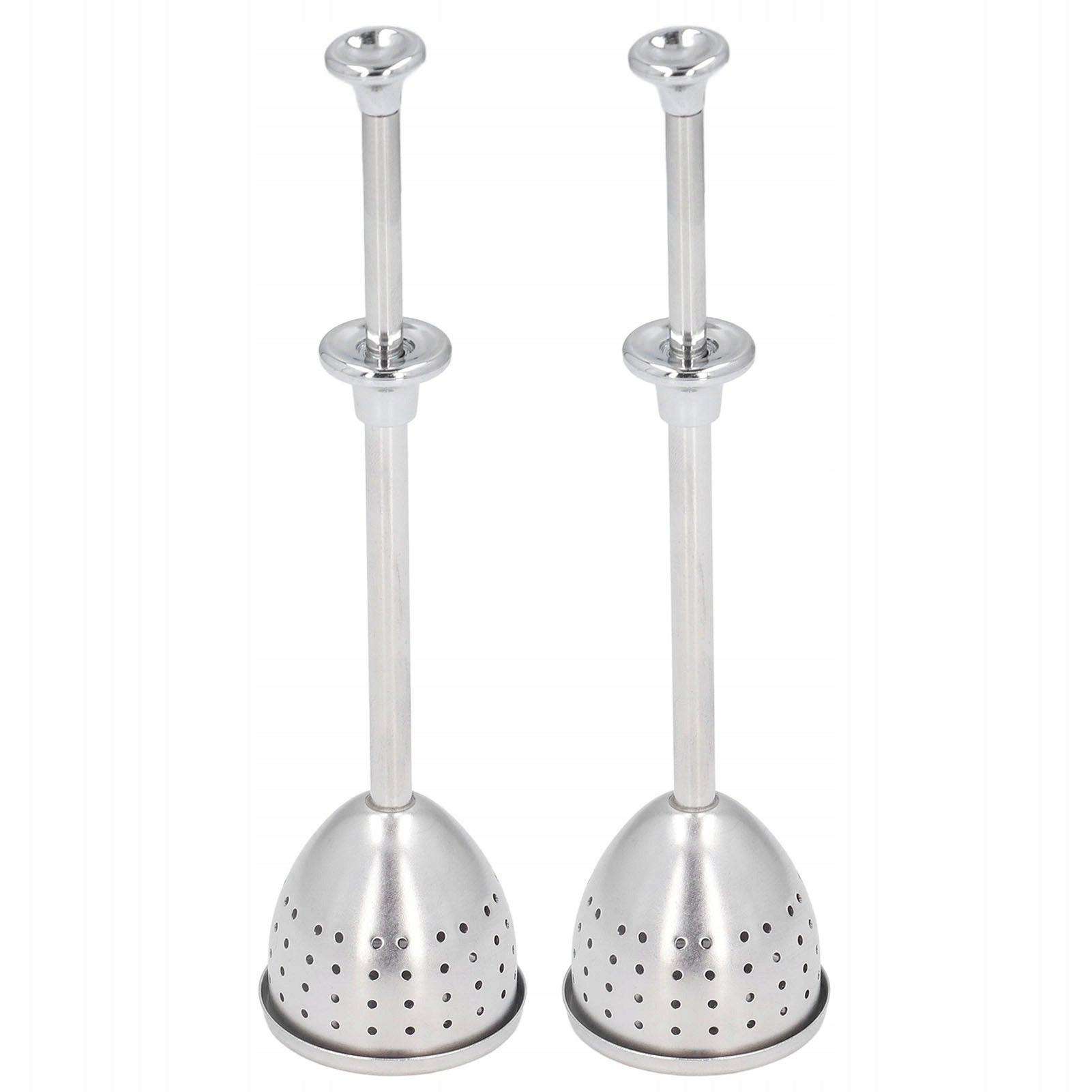TEA STRAINER WITH LARGE HANDLE, REDUCING DUST 2 PCS FILTER Expiration date not specified
