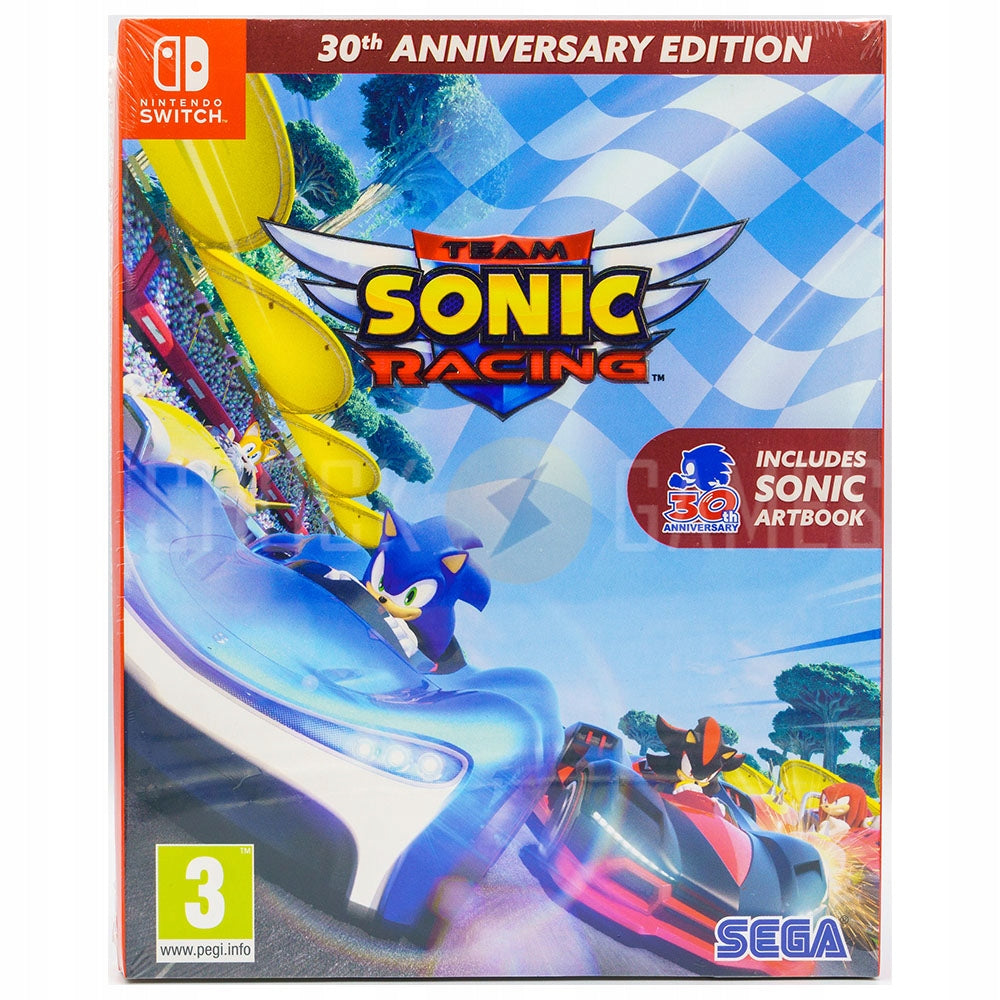 SWITCH Team Sonic Racing 30th Anniversary Edition inkl. Kunstbuch
