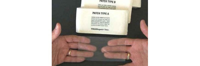 TEAR-AID TYPE B REPAIR PATCH FILM FOR PVC INFLATABLES KAYAK POOLS Brand Tear - aid