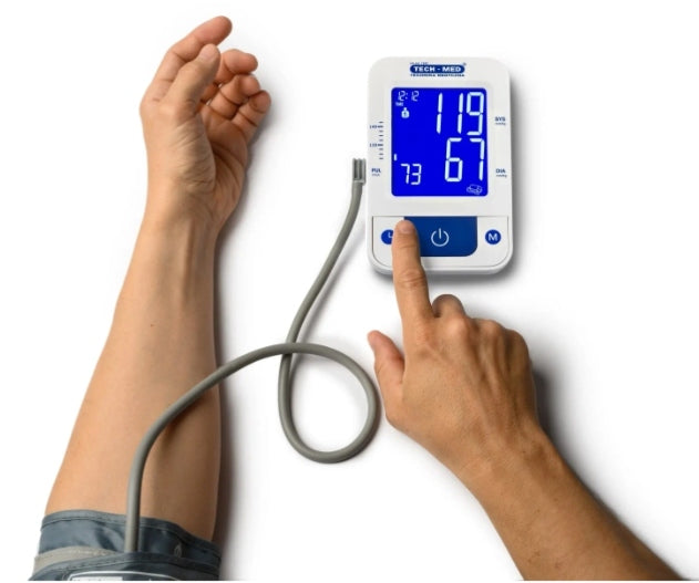 TECH-MED Blood pressure monitor TMA-CONTROL 3 arrhythmia speaking in Polish 1 pc. Manufacturer code CIS_TMA-CONTROL3
