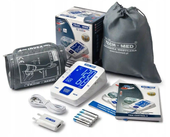 TECH-MED Blood pressure monitor TMA-CONTROL 5 power supply speech detection 1 piece