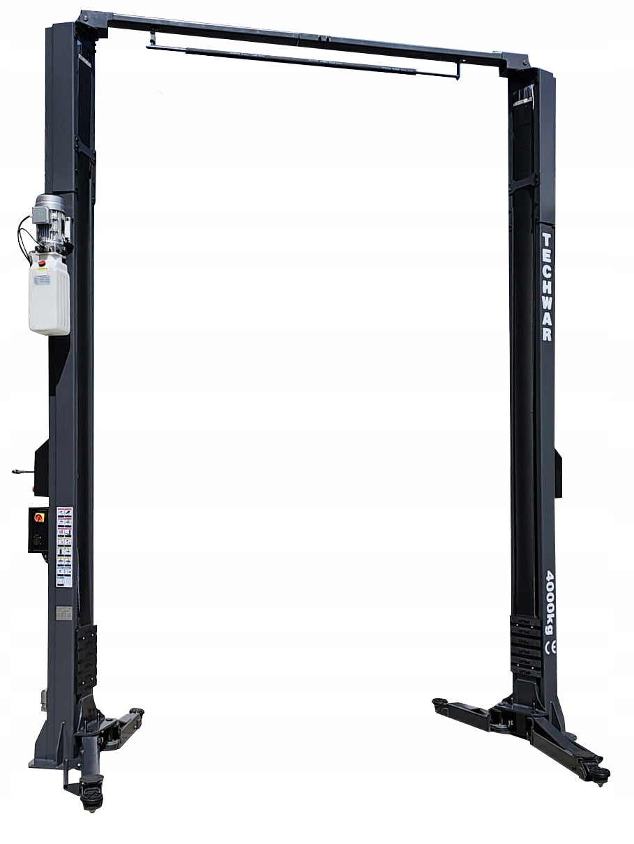 TECHWAR Asymmetrical two-column lift with top connection 4,5m TL0008 Brand Techwar