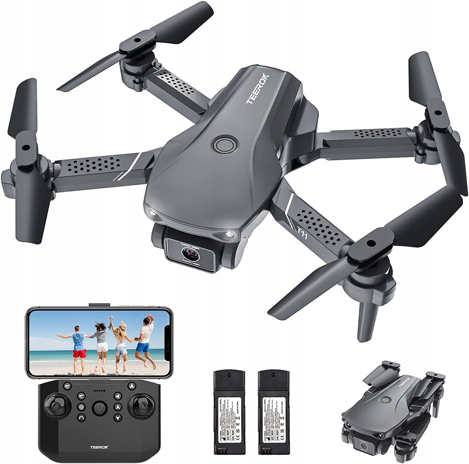 TEEROK T11 Mini Drone with HD 1080P C629 Camera