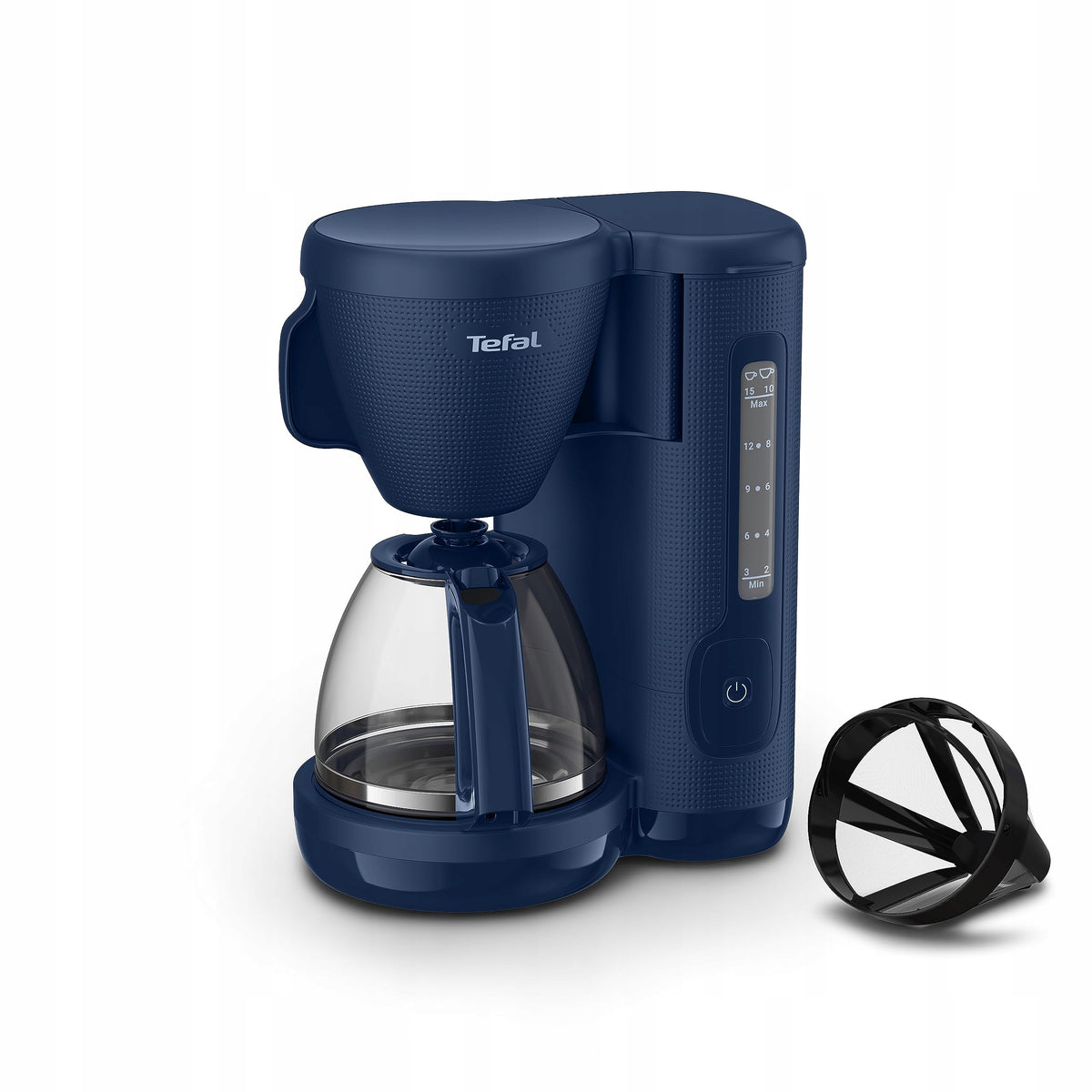 TEFAL Coffee Maker 1,25L Glass Jug Heat Maintenance Function
