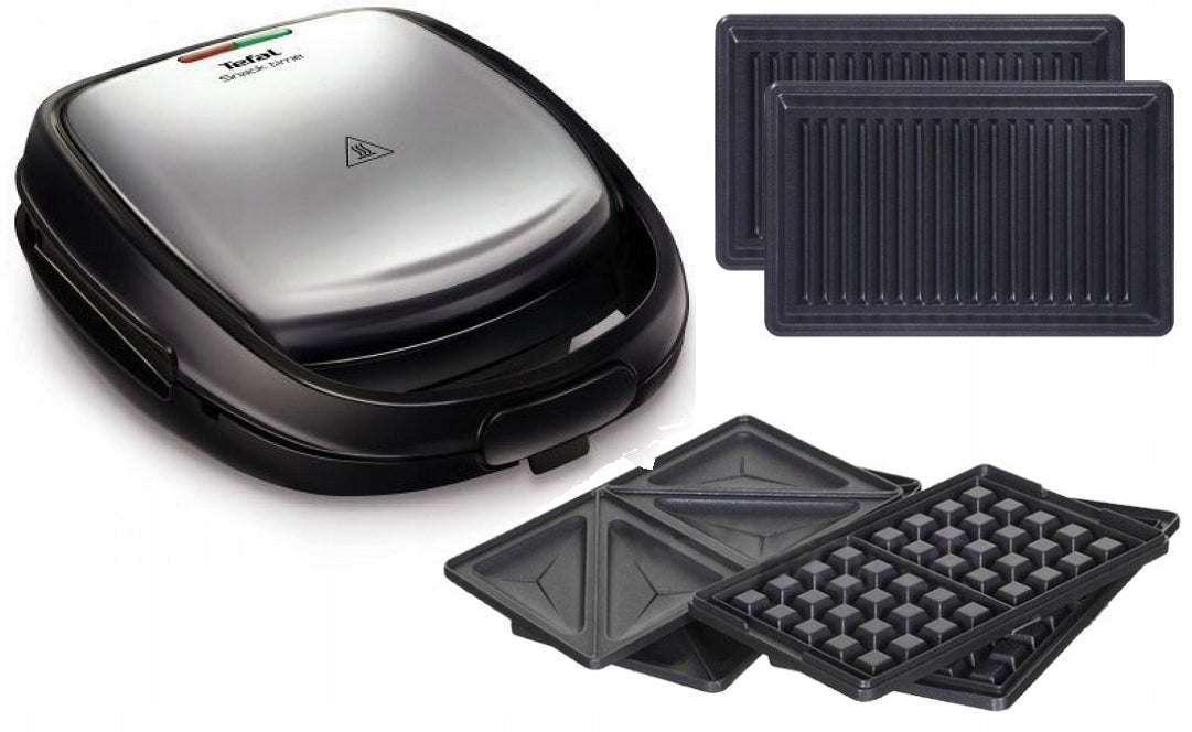 TEFAL TOASTER OVEN WAFFLE IRON GRILL SW342 3W1 700W