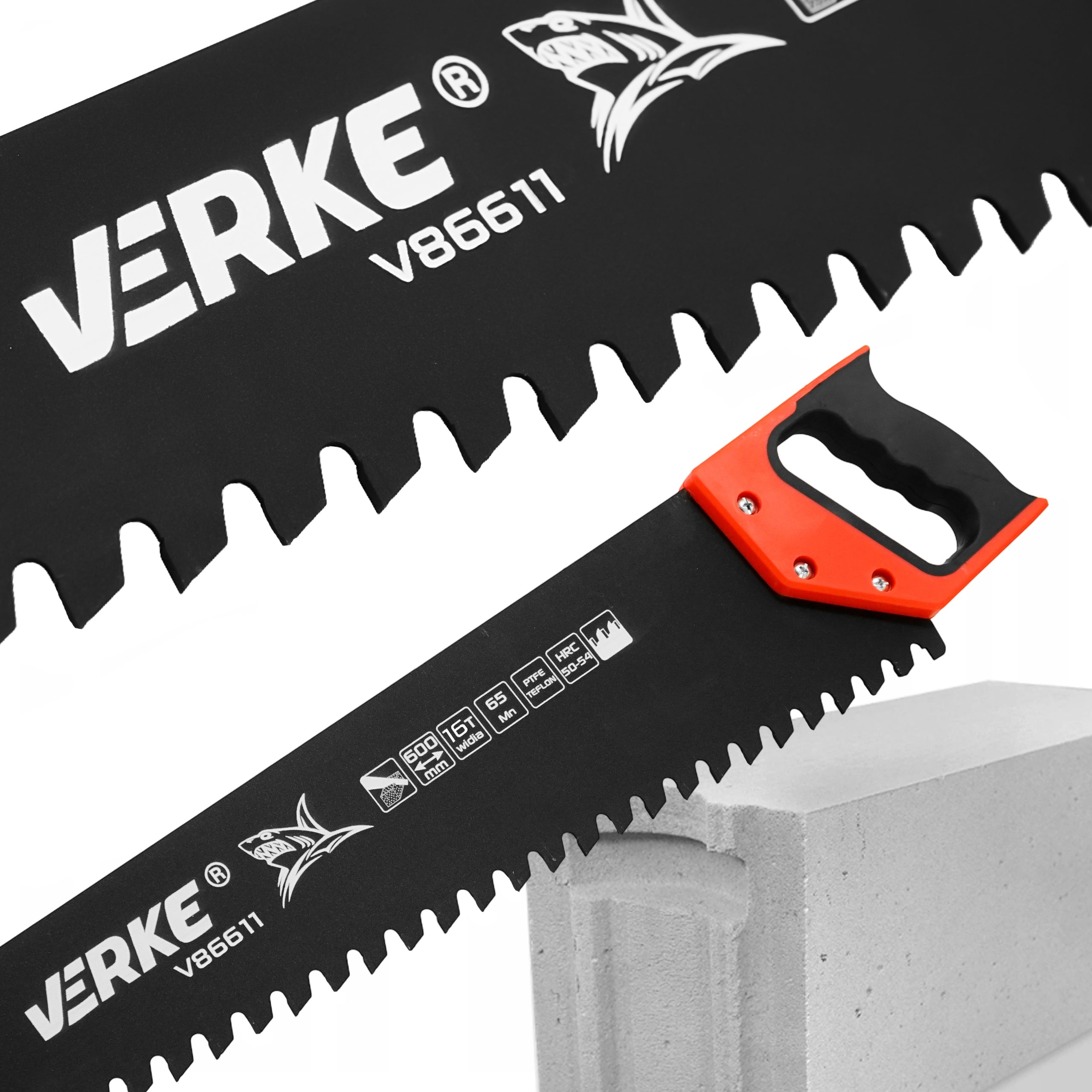 TEFLON HOLLOW AERATED CONCRETE BLOCK SAW 600mm 32/16T TEETH WITH SPECTRE Manufacturer code V86611