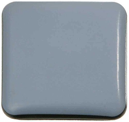 TEFLON SELF ADHESIVE FURNITURE SLIDES 50X50MM SET OF 16 Brand no brand