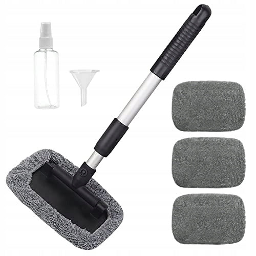 TELESCOPIC CAR WASH BRUSH MICROFIBER SET OF 4 PCS FOR HOME Brand no brand