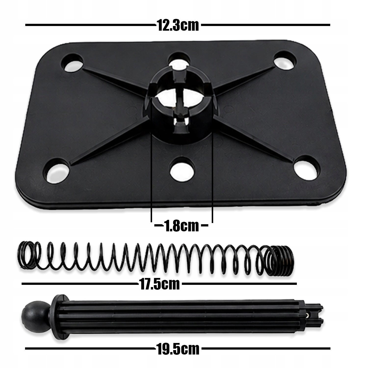 TELESCOPIC EXPANSION POLE FOR LEVEL LASER TRIPOD 300CM ADAPTER STRONG Kind pole