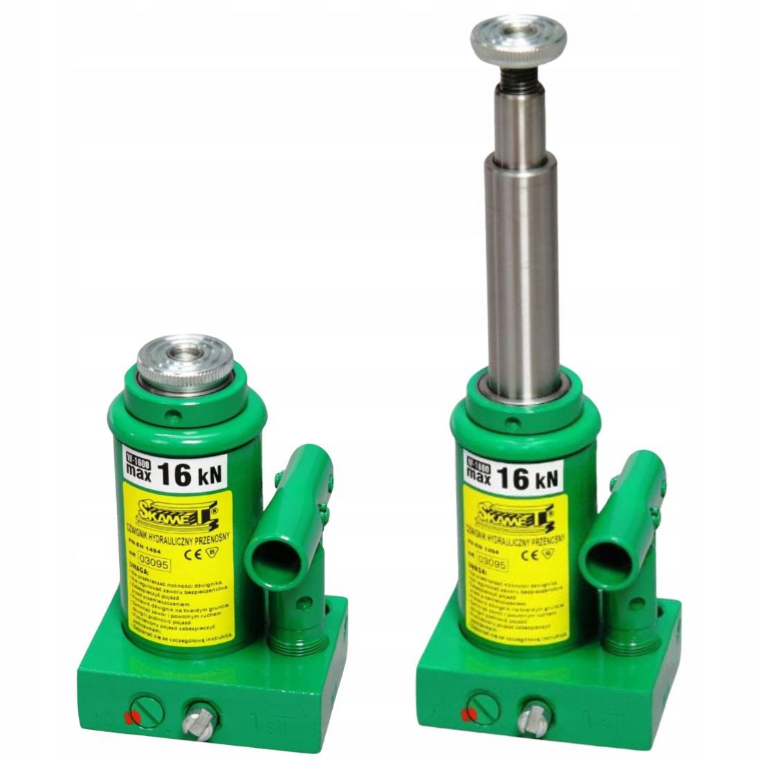 TELESCOPIC HYDRAULIC POLE LIFT 1,6T MAX HEIGHT 407 MM SKAMET