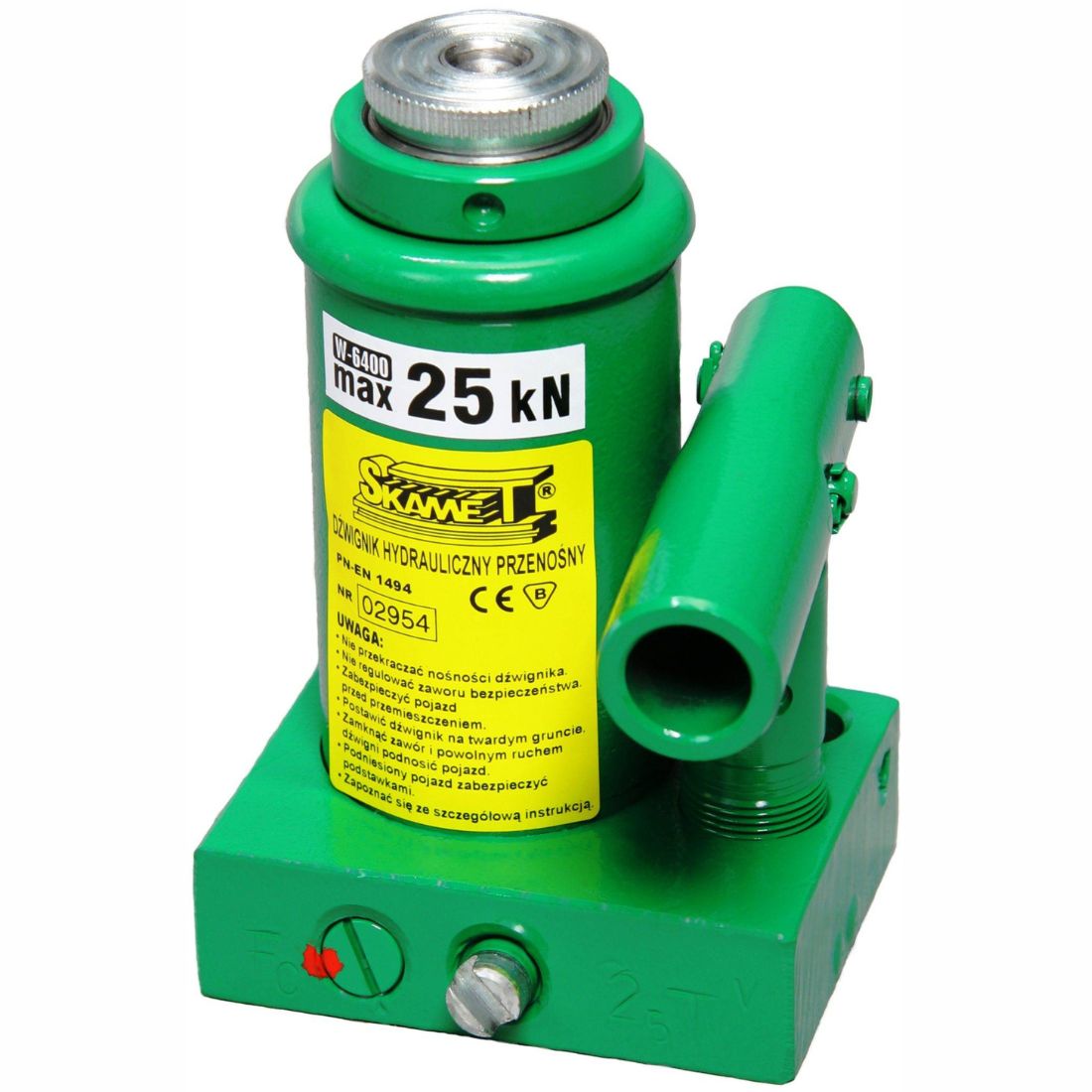 TELESCOPIC HYDRAULIC POLE LIFT 2,5T MAX HEIGHT 377 MM SKAMET Brand Skamet