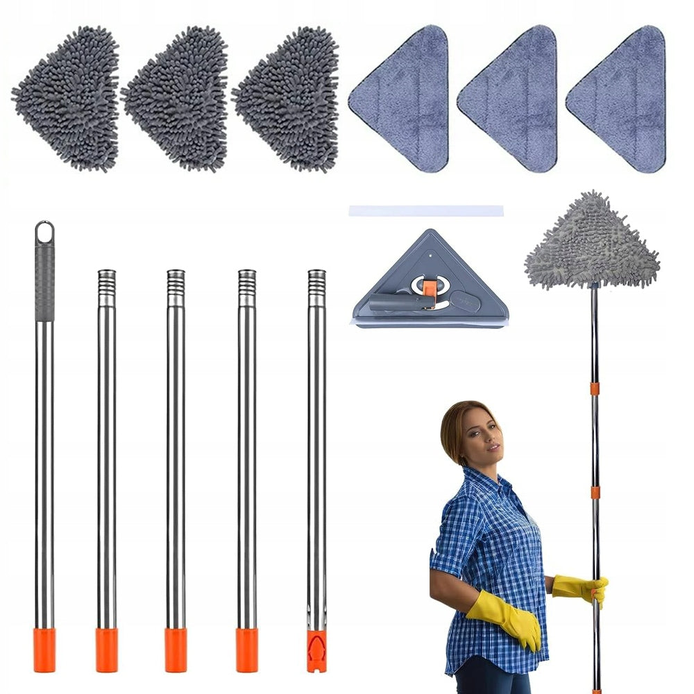 TELESCOPIC ROTARY MOP PROMERCO 6 x Triangular Folding CARTRIDGE