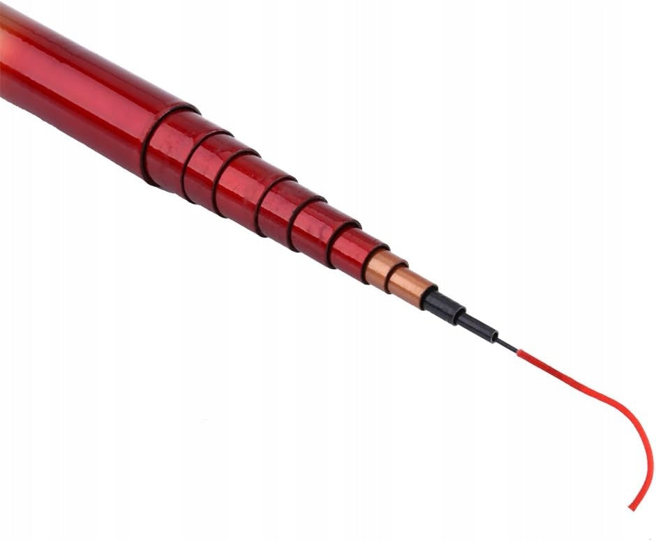 TELESCOPIC SPINNING ROD 3,6M FRP FIBERGLASS Brand no brand