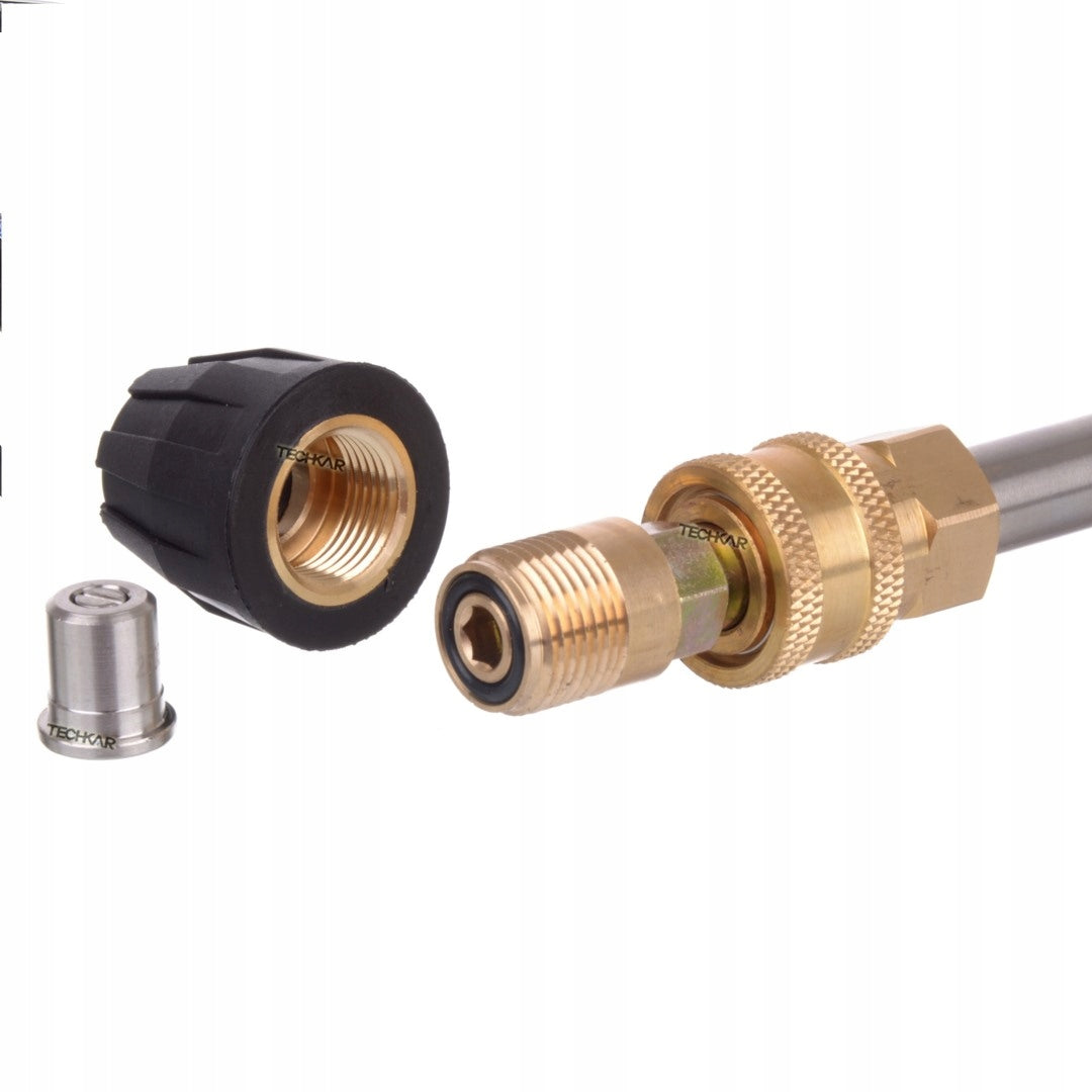 TELESCOPIC lance 7,4m + BELT NOZZLE for KARCHER HD HDS washer, KRANZLE M22 7M Type pipe