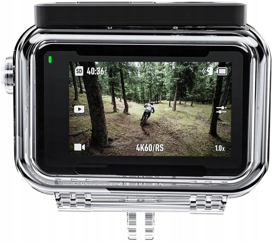 TELESIN Waterproof Case for DJI Action 3 Transparent Model CA-OA-WTP-003