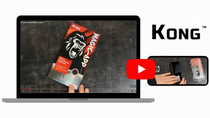 TEMPERED GLASS 9H KONG FAST WITH APPLICATOR FOR iPhone 13/13 Pro/14/16e Manufacturer code G0011
