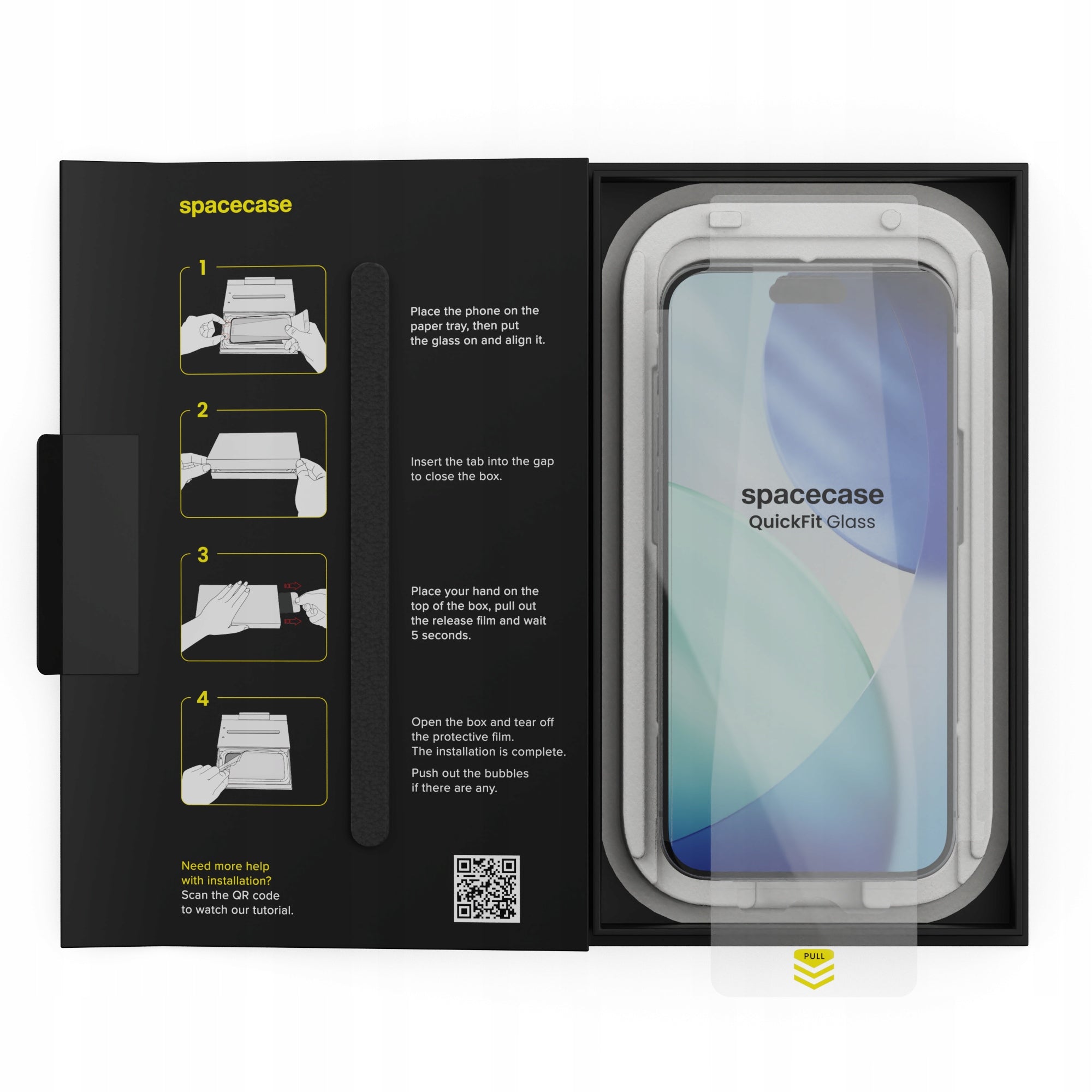 TEMPERED GLASS FOR IPHONE 16 PRO / 17 / 17 PRO WITH APPLICATOR - 2 PIECES Manufacturer code 5905719131784